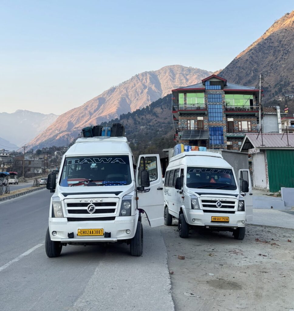 Tempo Traveller Chandigarh to Manali